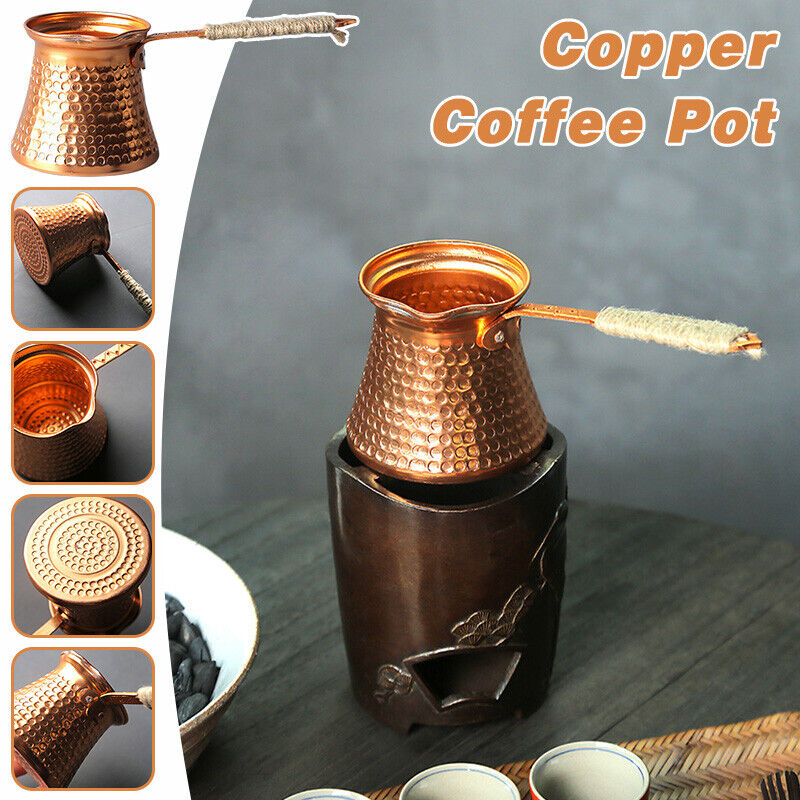 Moka Pot Stove - Dzbanek do kawy Antyczna miedź Turecki