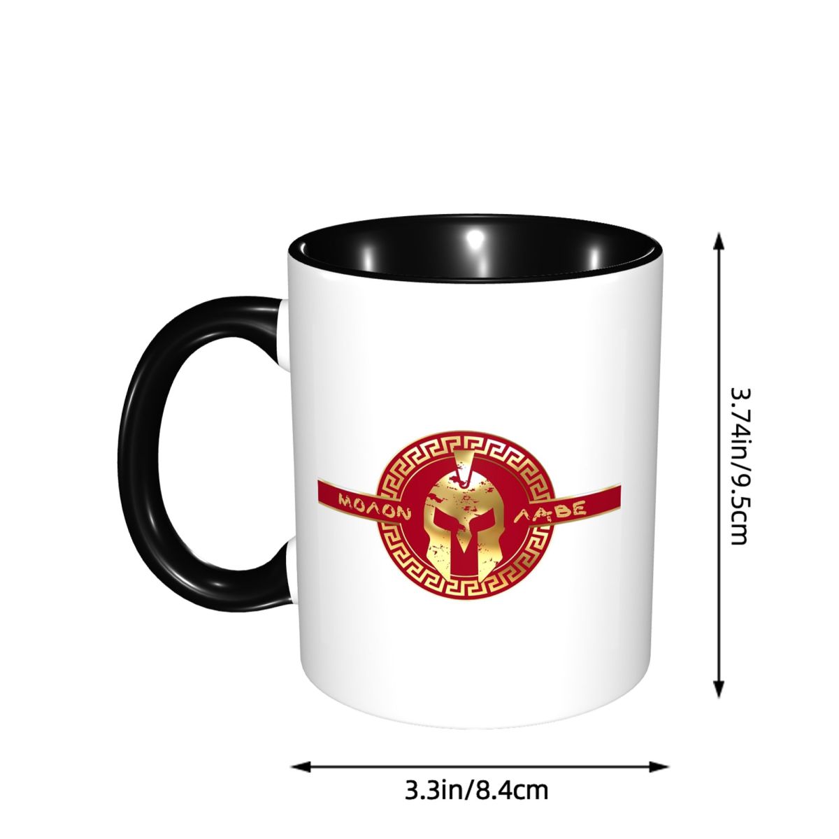 Kubek z logo hełmu Spartan War – Coffee Tea Name recenzja i cena