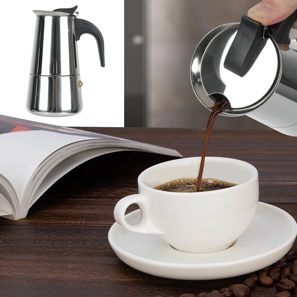 Ekspres do kawy Moka ze stali  – Moka Pot Stove recenzja i cena