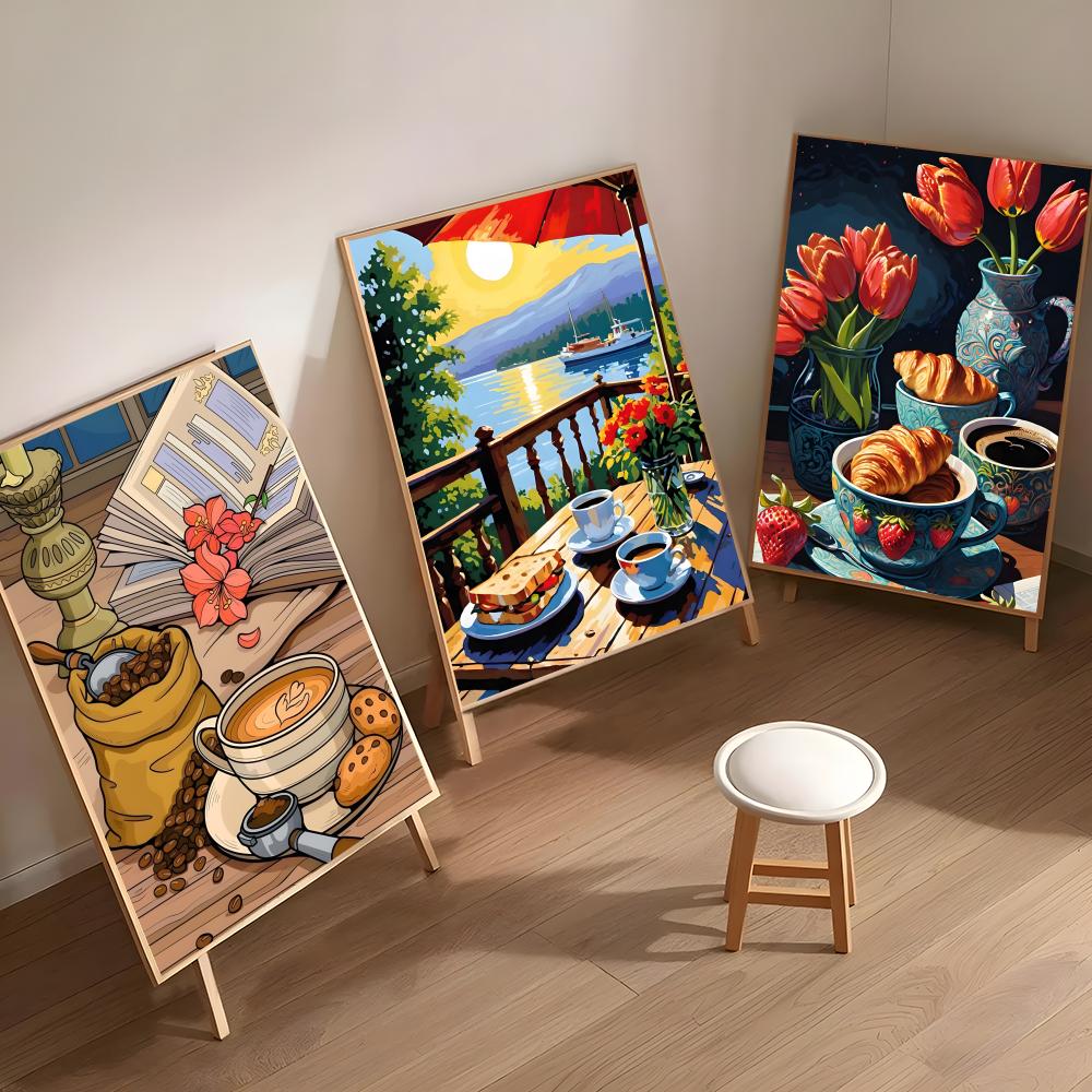 Plakat z motywem filiżanki kaw – Coffee Tea Images recenzja i cena