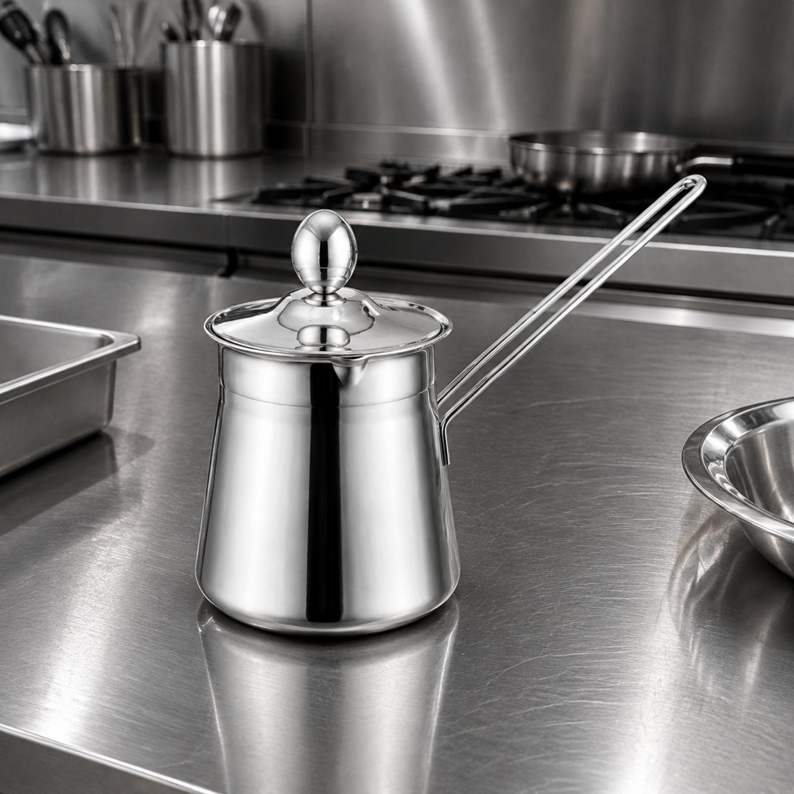 Długi dzbanek ze stali nierdze – Barista Milk Jug recenzja i cena
