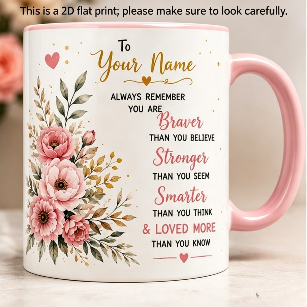 Kubek ceramiczny z nadrukiem 2 – Coffee Tea Name recenzja i cena