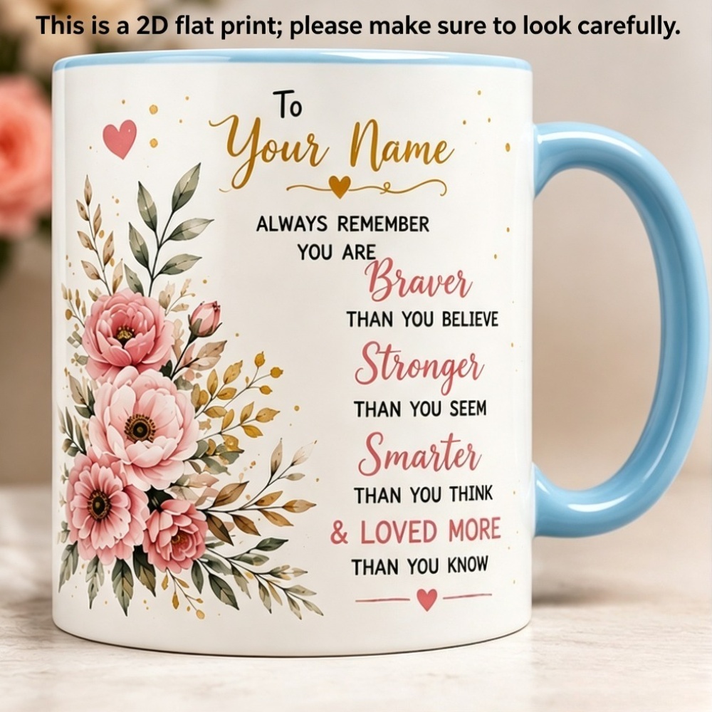 Kubek ceramiczny z nadrukiem 2 – Coffee Tea Name recenzja i cena