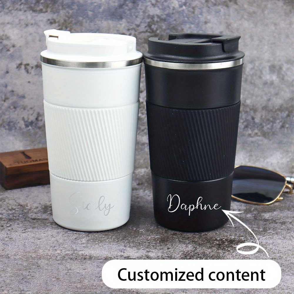 Personalizowany kubek termiczn – Coffee Tea Name recenzja i cena