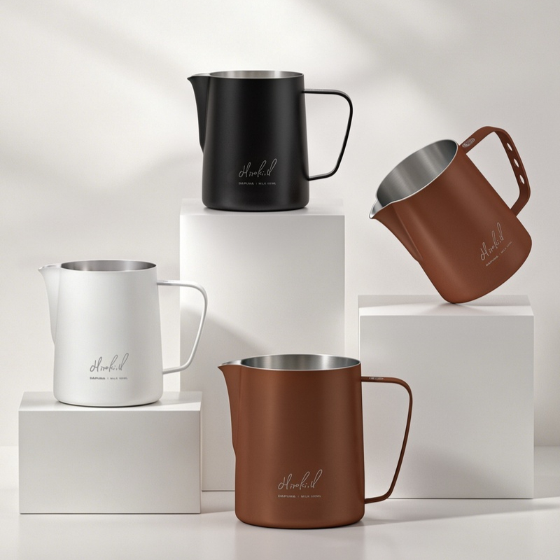 Wspólnie markowany dzbanek do  – Barista Milk Jug recenzja i cena